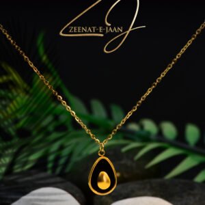 Black Water-Drop Pendant